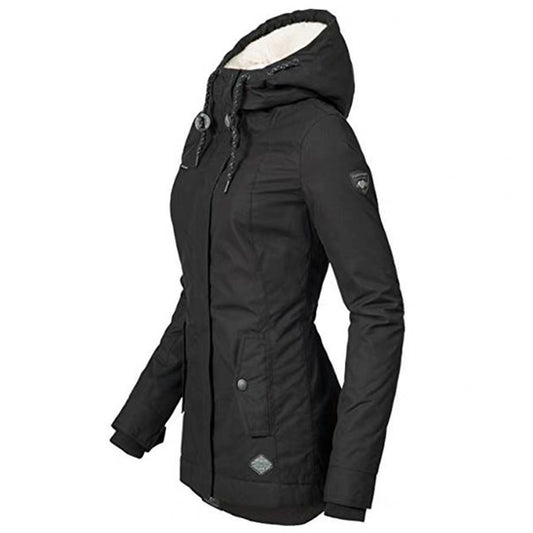Women's Fleece-Lined Cotton Jacket