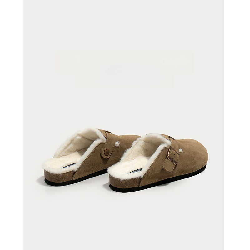 Women's Fleece Lined Slip On Slippers