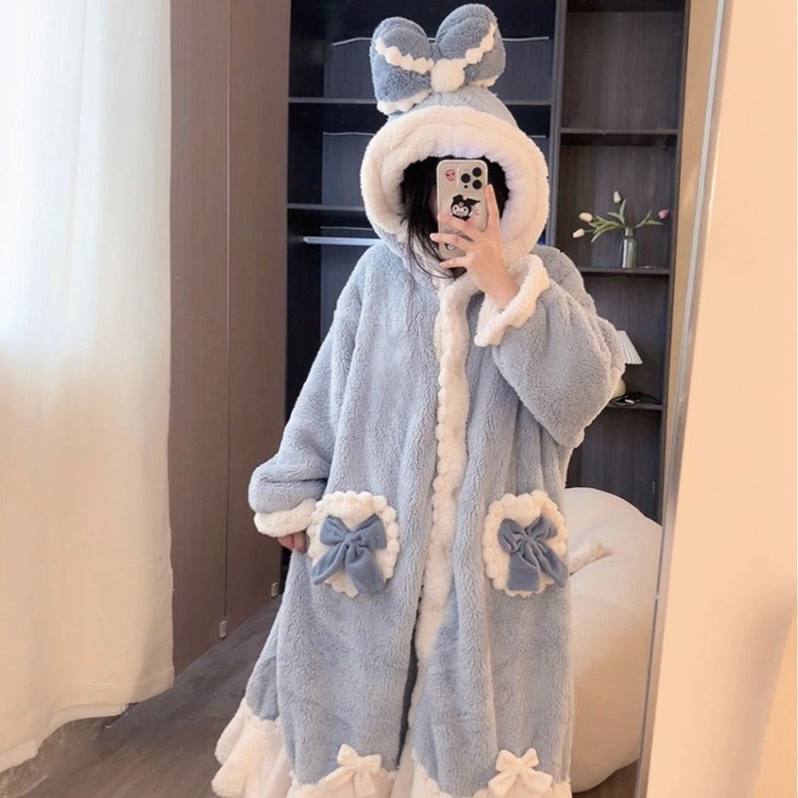 Women's Fleece Princess Elsa Nightgown