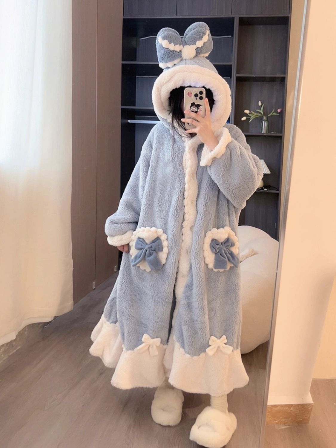 Women's Fleece Princess Elsa Nightgown
