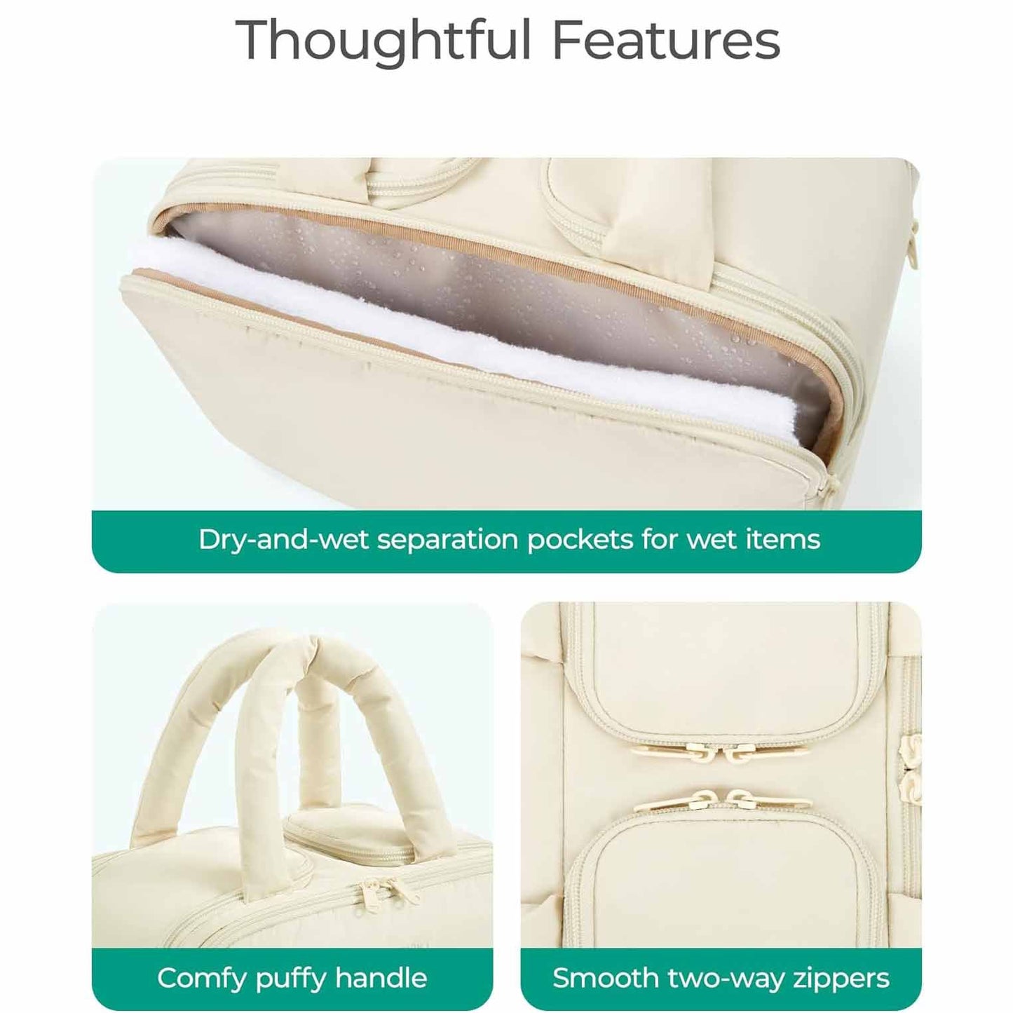 Women's Fluffy Travel Toiletry Bag