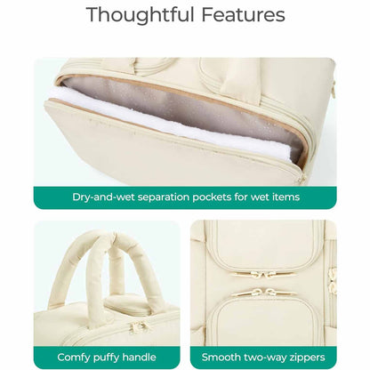 Women's Fluffy Travel Toiletry Bag