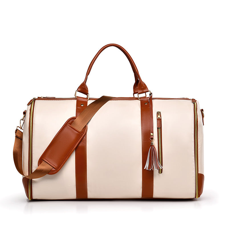 Women's Foldable PU Travel Hand Luggage Bag