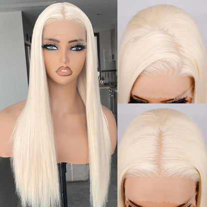 Women's Front Lace Straight Synthetic Wig
