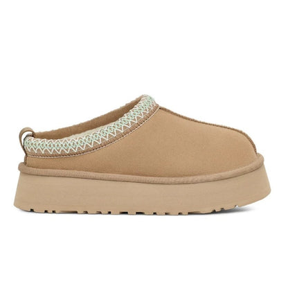 Women's Fur Lined Slip On Snow Boots