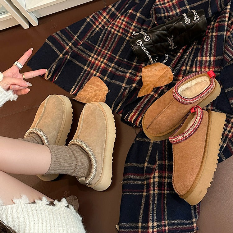 Women's Fur Lined Winter Snow Boots