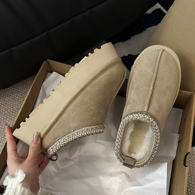 Women's Fur Lined Winter Snow Boots