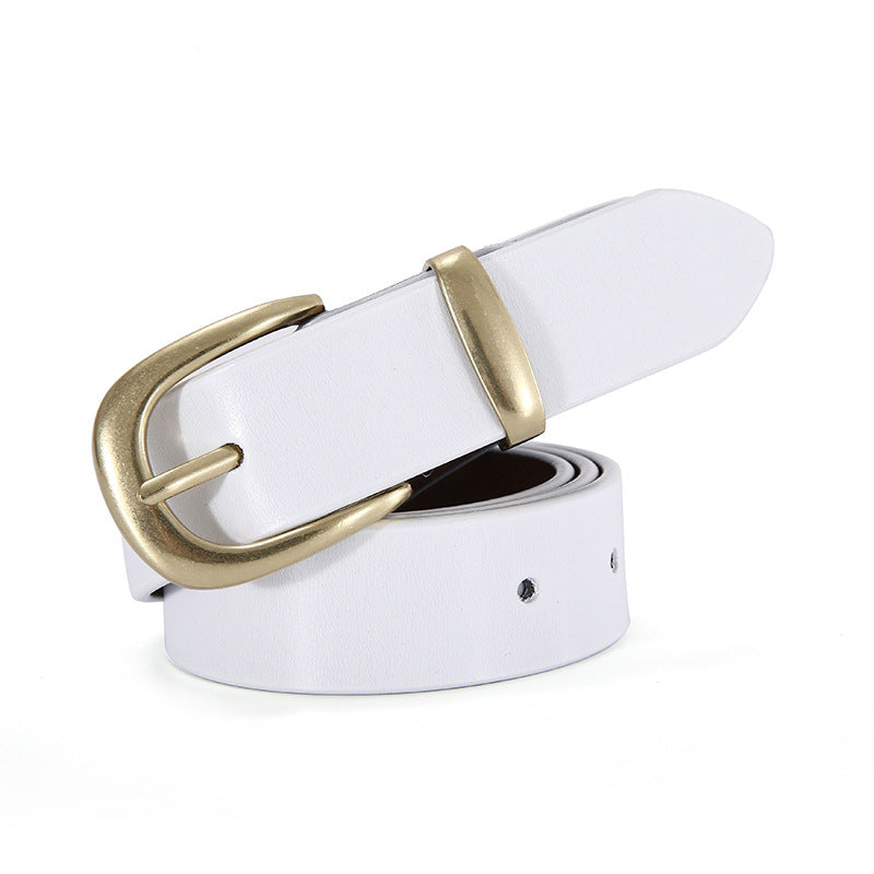Women's Genuine Leather Casual Belt