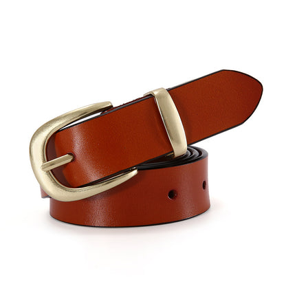 Women's Genuine Leather Casual Belt