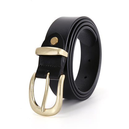 Women's Genuine Leather Casual Belt