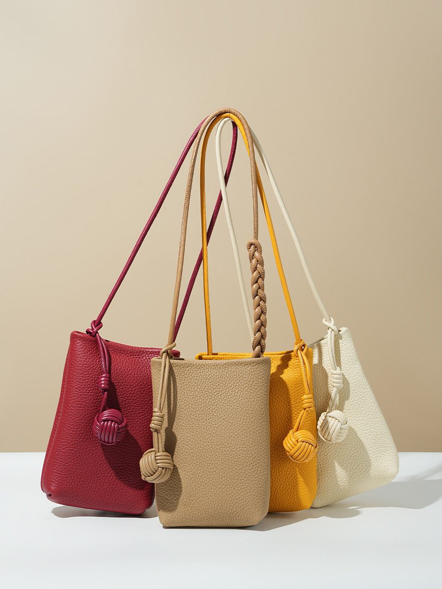 Women's Genuine Leather Crossbody Phone Bag