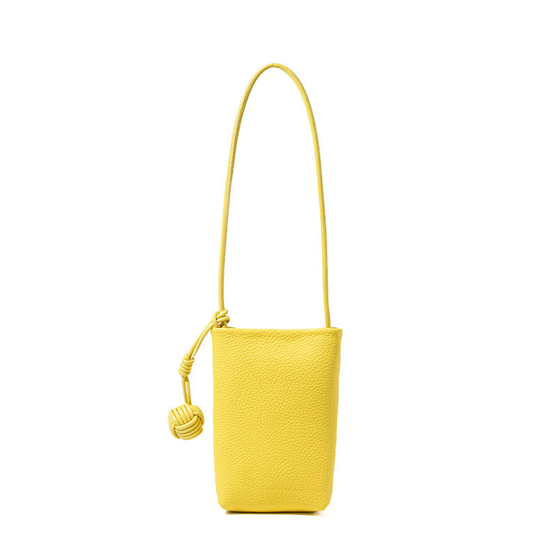 Women's Genuine Leather Crossbody Phone Bag