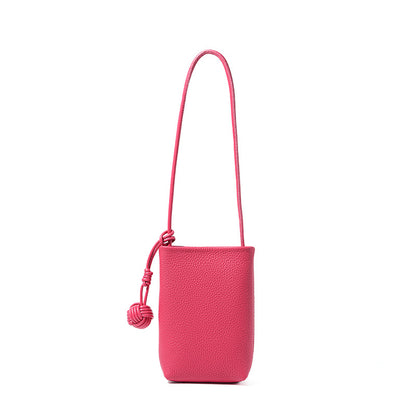 Women's Genuine Leather Crossbody Phone Bag