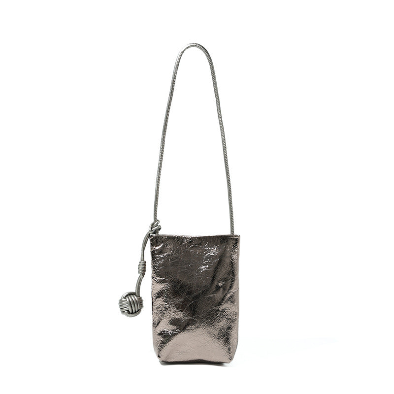 Women's Genuine Leather Crossbody Phone Bag