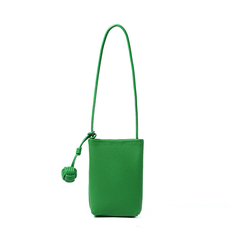 Women's Genuine Leather Crossbody Phone Bag