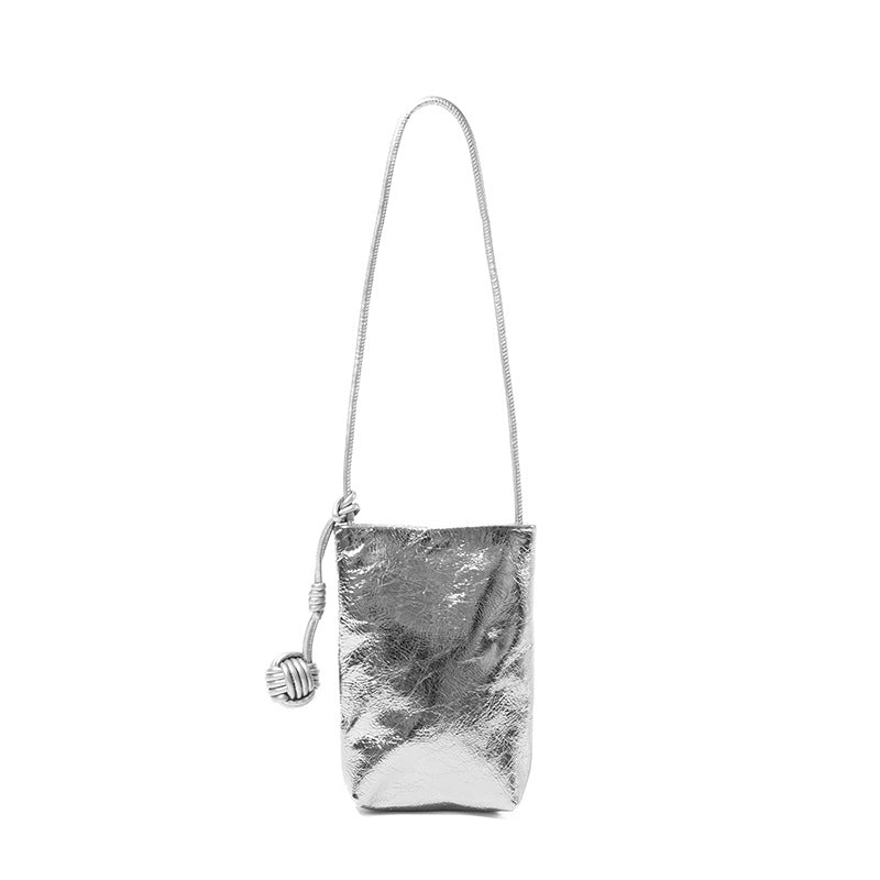 Women's Genuine Leather Crossbody Phone Bag