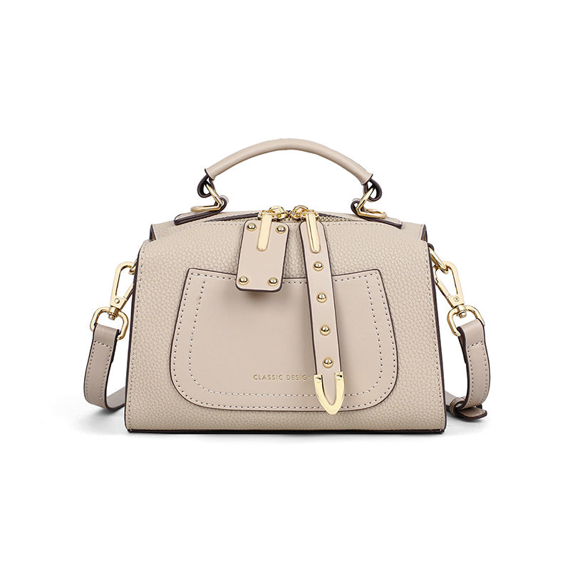 Women's Genuine Leather Crossbody Pillow Bag