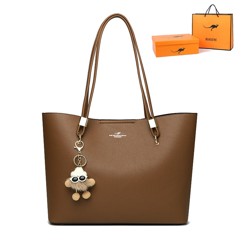 Women's Genuine Leather Large Capacity Tote Bag