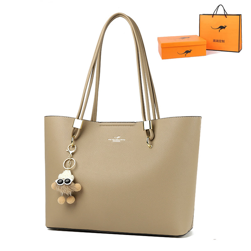 Women's Genuine Leather Large Capacity Tote Bag