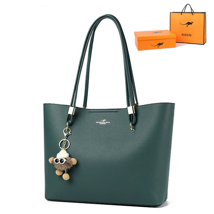 Women's Genuine Leather Large Capacity Tote Bag