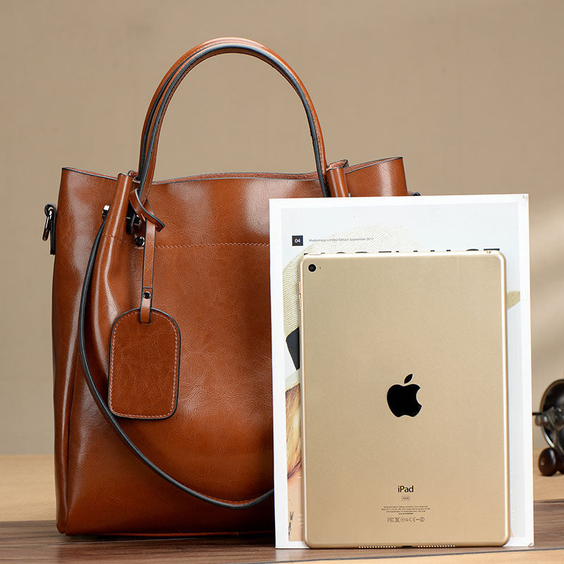 Women's Genuine Leather Shoulder Crossbody Handbag