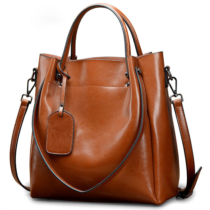 Women's Genuine Leather Shoulder Crossbody Handbag