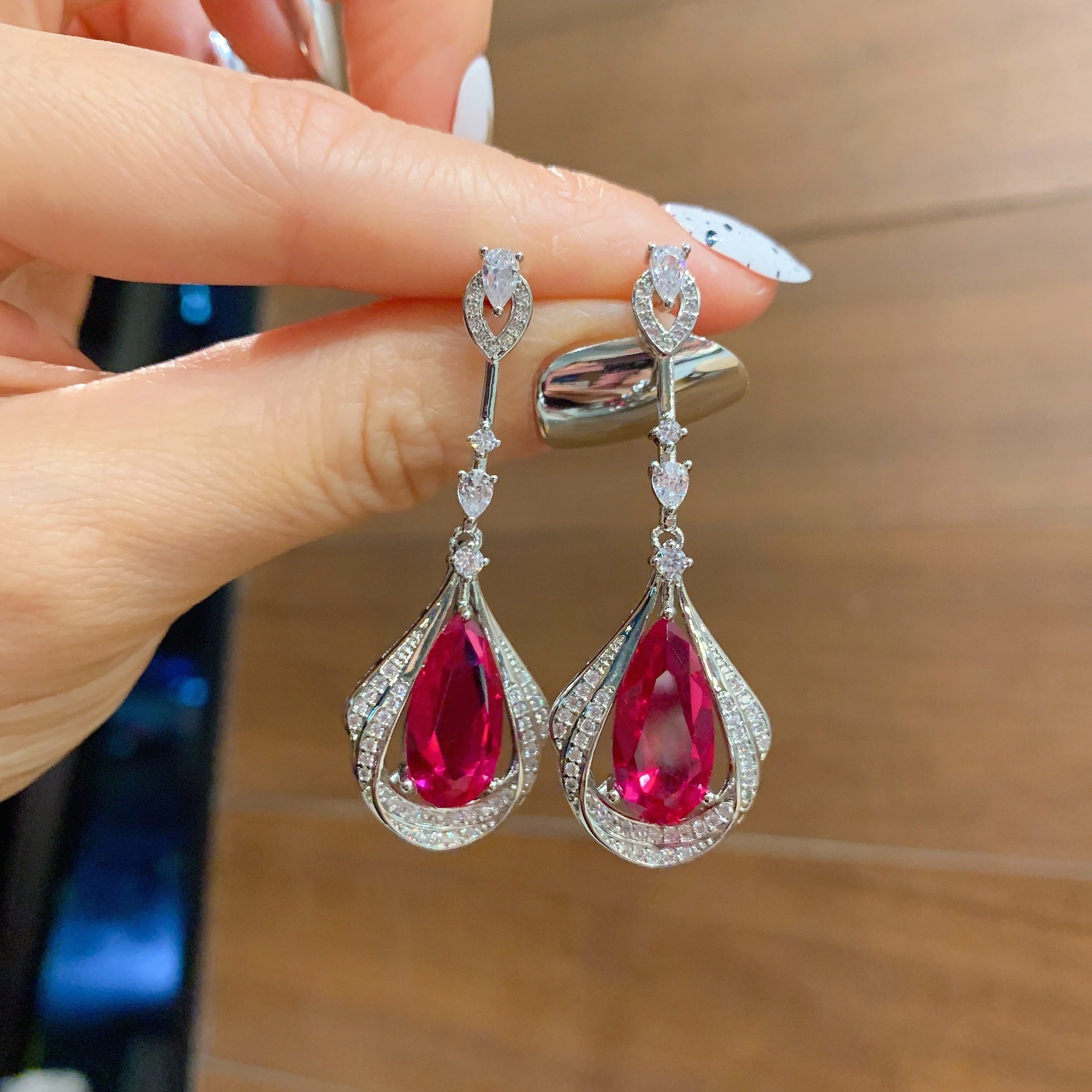 Women's Geometric Drop Earrings