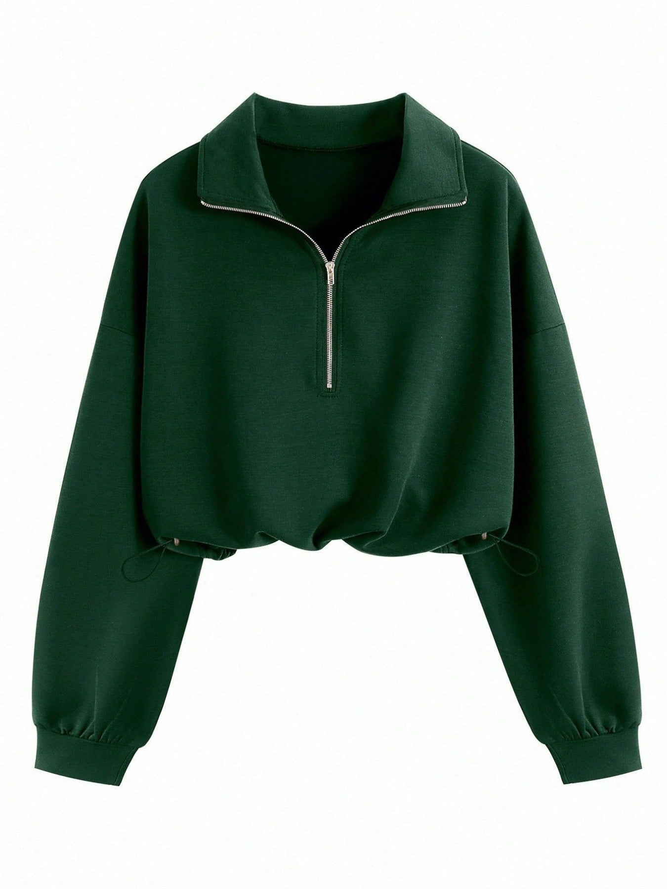 Women's Half-Zip Fleece Sweatshirt