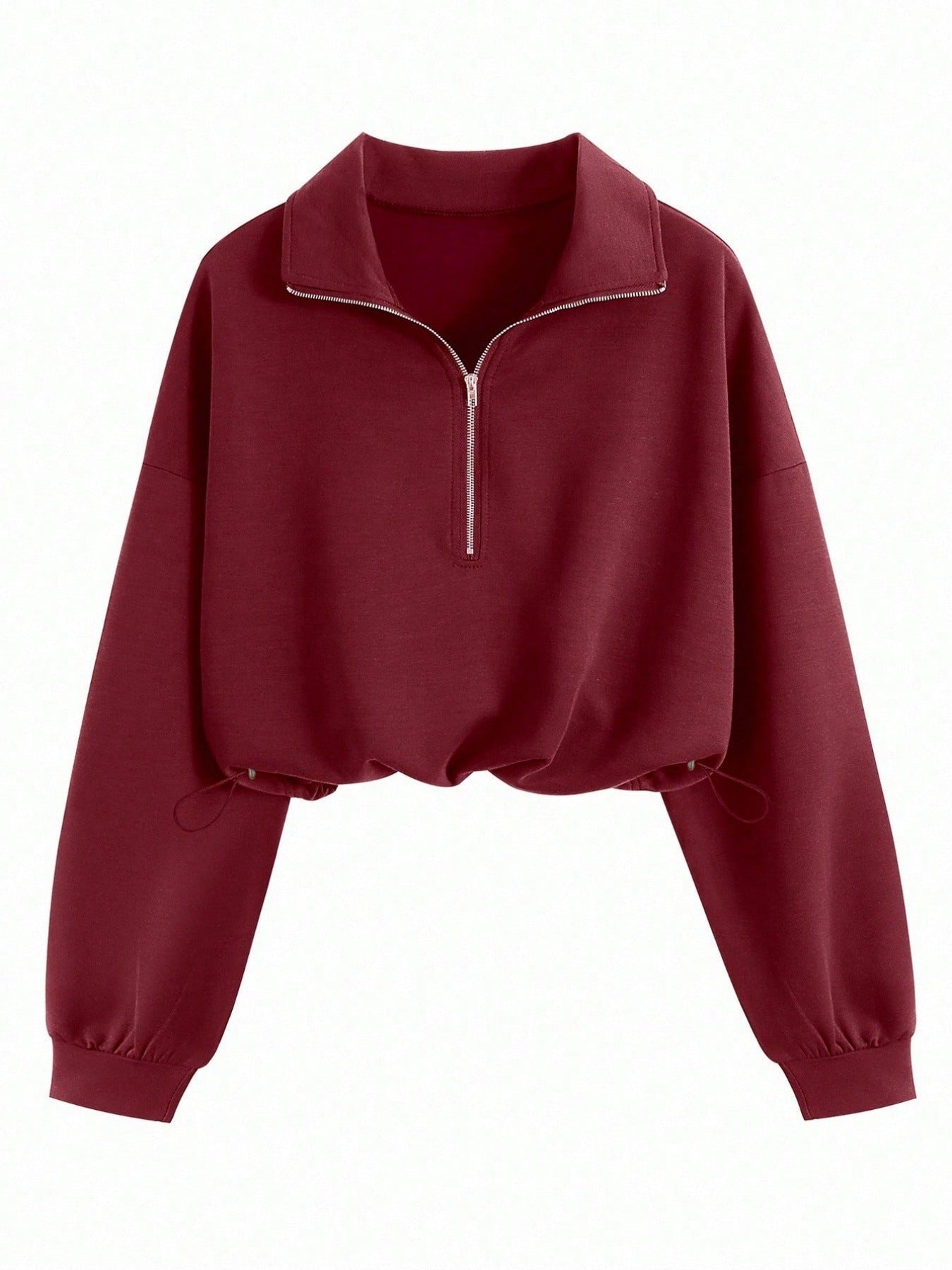 Women's Half-Zip Fleece Sweatshirt