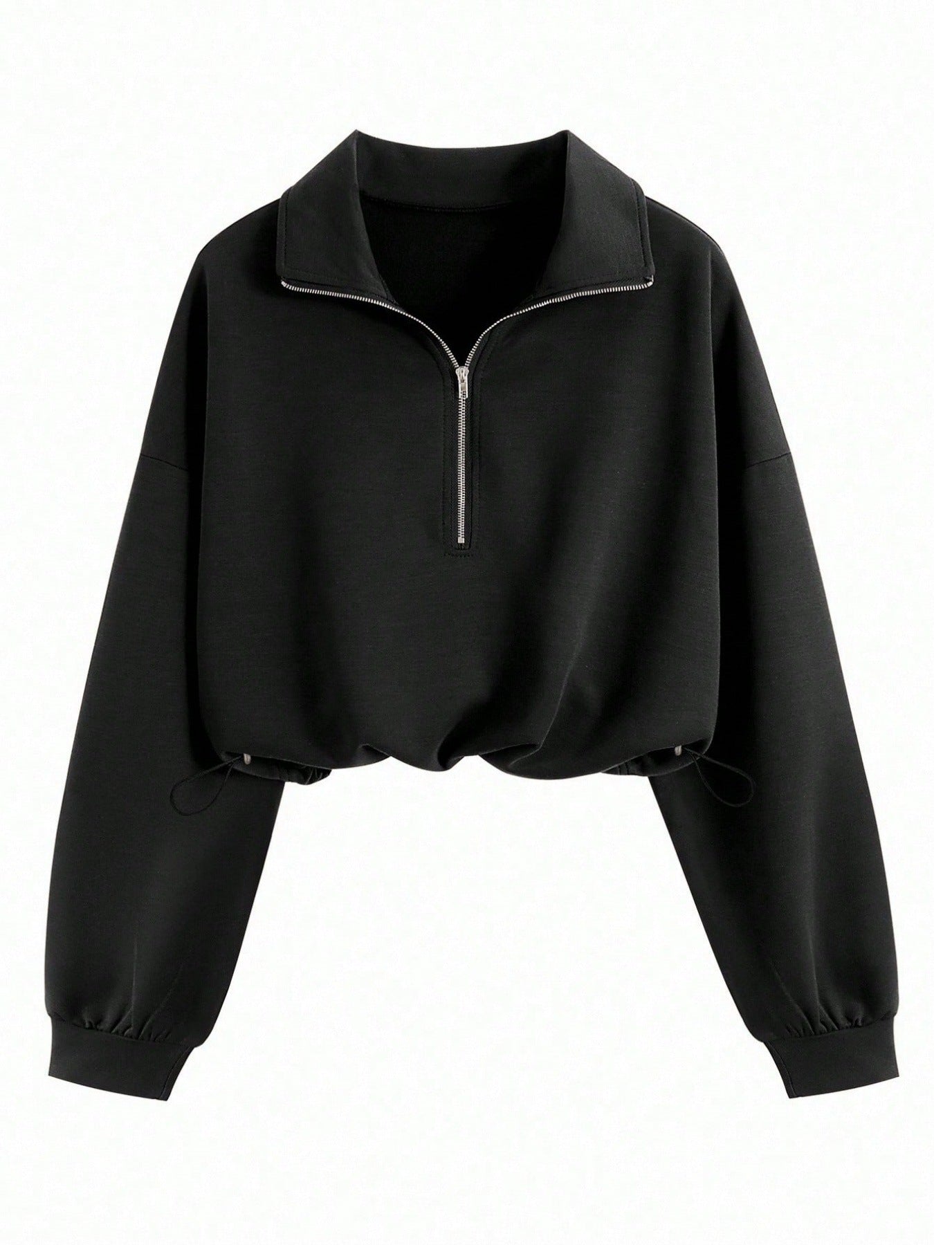 Women's Half-Zip Fleece Sweatshirt