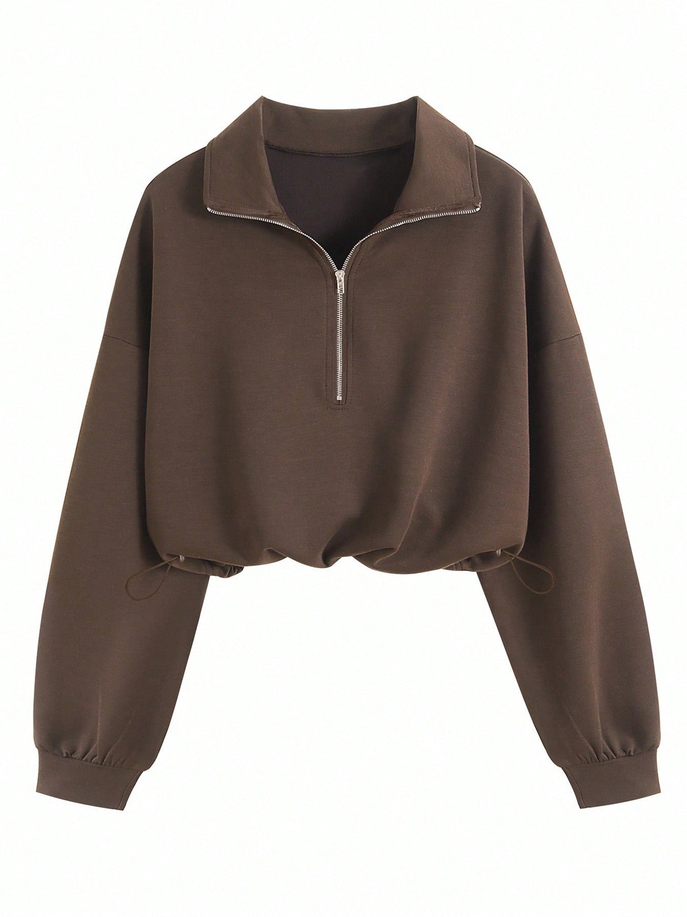 Women's Half-Zip Fleece Sweatshirt