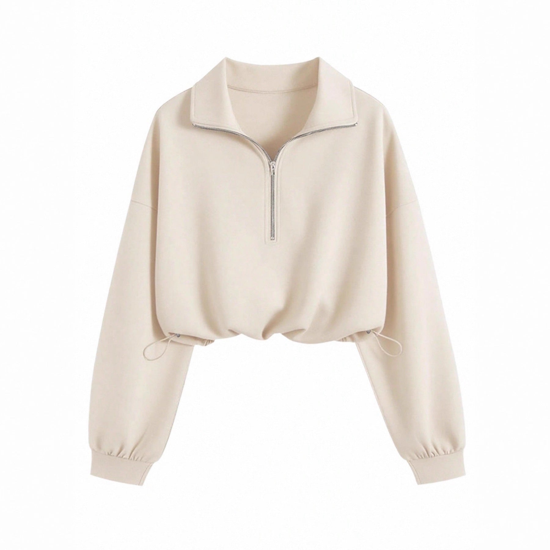 Women's Half-Zip Fleece Sweatshirt