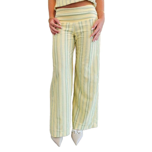 Women's halter top and long pants