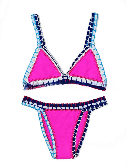 Women's Hand-Knitted Bikini Swimwear