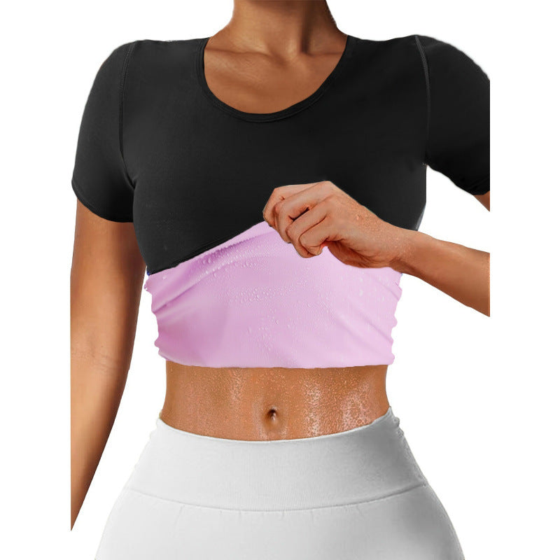 Women's Heat Capture Sauna Shirt for Workouts