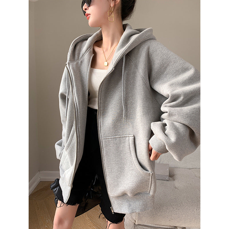 Women's Heavyweight Cotton Hooded Sweatshirt