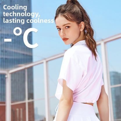 Women's High Collar Quick-Dry Fitness T-Shirt