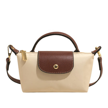 Women's High-end Nylon Dumpling Crossbody Handbag