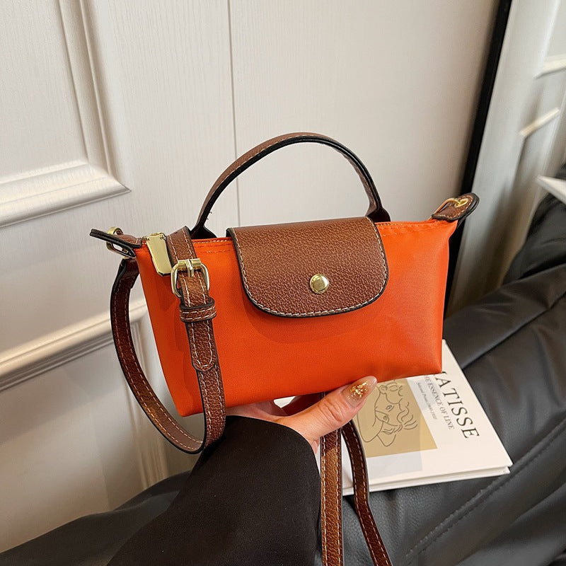 Women's High-end Nylon Dumpling Crossbody Handbag