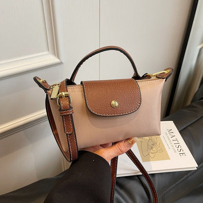 Women's High-end Nylon Dumpling Crossbody Handbag
