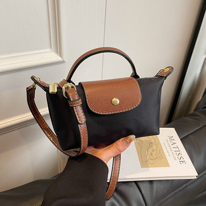 Women's High-end Nylon Dumpling Crossbody Handbag