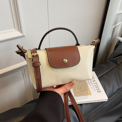 Women's High-end Nylon Dumpling Crossbody Handbag