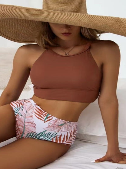Women's High Waist Bikini Swimsuit