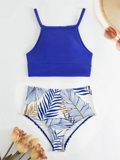 Women's High Waist Bikini Swimsuit