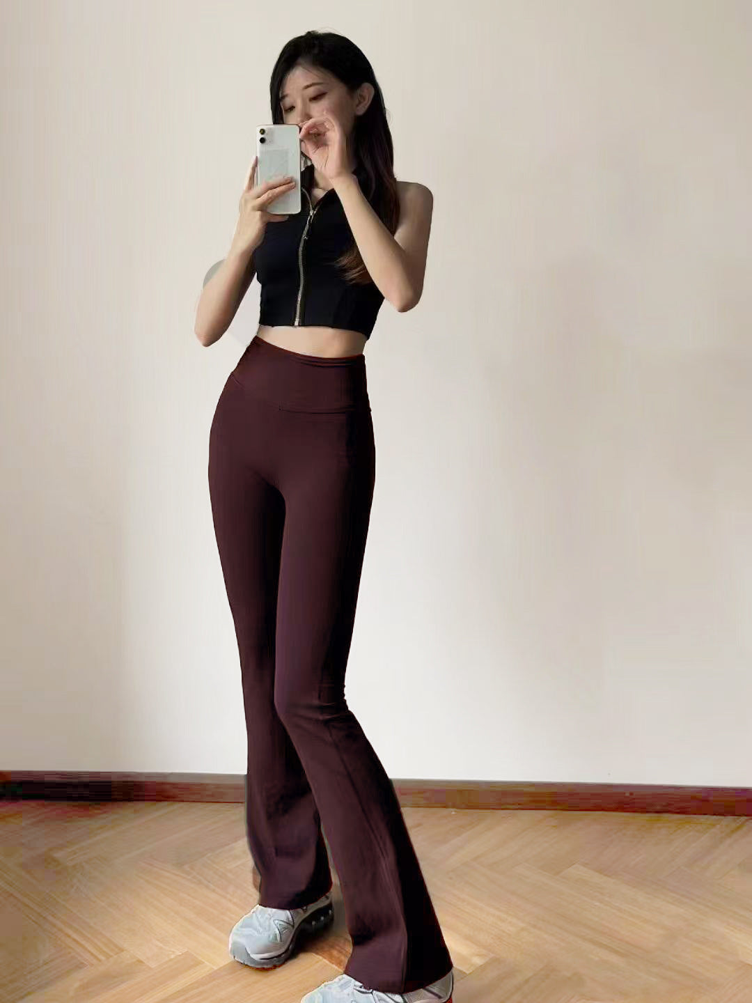 Women's High-Waist Flared Yoga Pants