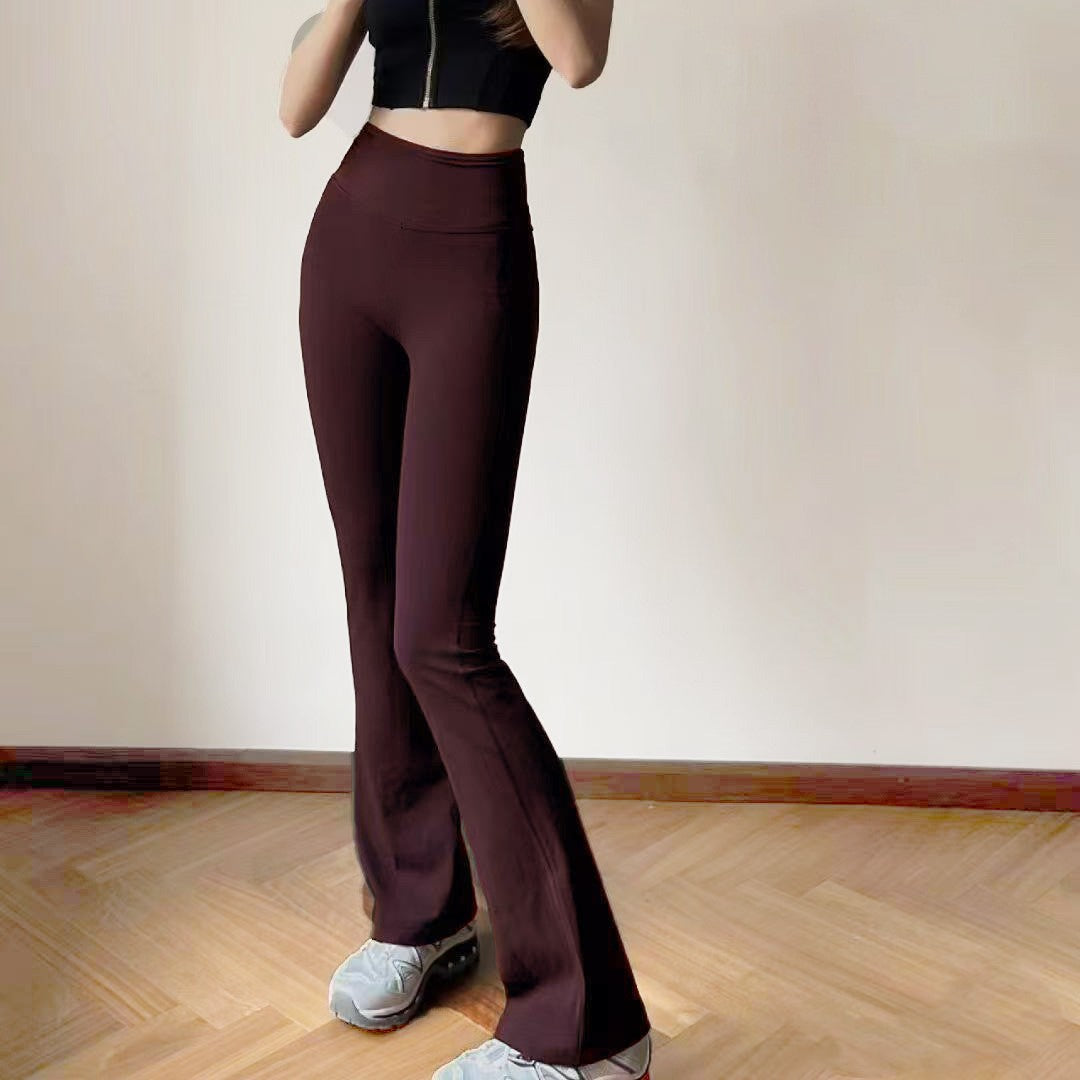 Women's High-Waist Flared Yoga Pants