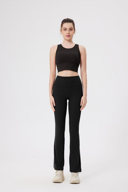 Women's High-Waist Flared Yoga Pants