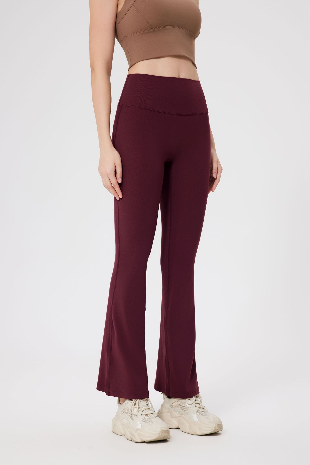 Women's High-Waist Flared Yoga Pants