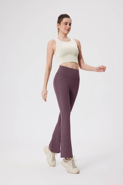 Women's High-Waist Flared Yoga Pants