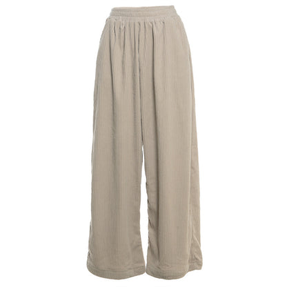 Women's High Waist Loose Straight Casual Pants